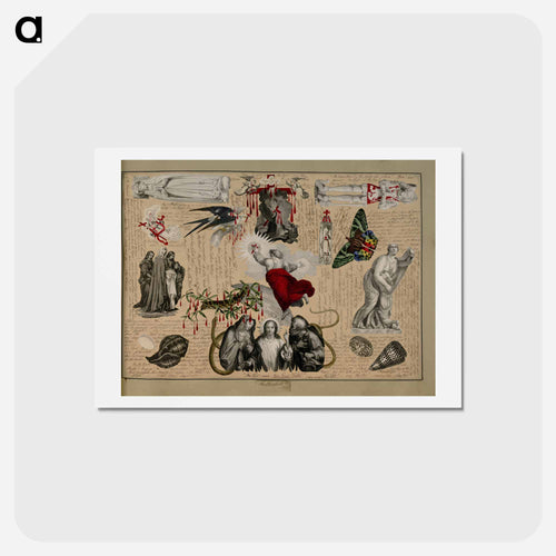 Victorian Blood Book
 - ジョン ビングリー ガーランド Postcard.