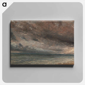 アートパネル-Stormy Sea, Brighton
 - ジョン コンスタブル Canvas.