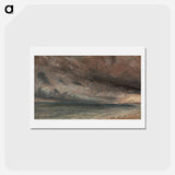 アートポストカード-Stormy Sea, Brighton
 - ジョン コンスタブル Postcard.
