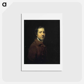 アートポストカード-Self-Portrait - ジョシュア レノルズ Postcard.