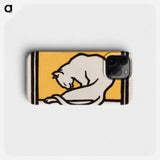 A waxing cat - ユリー デ フラーハ Phone Case.