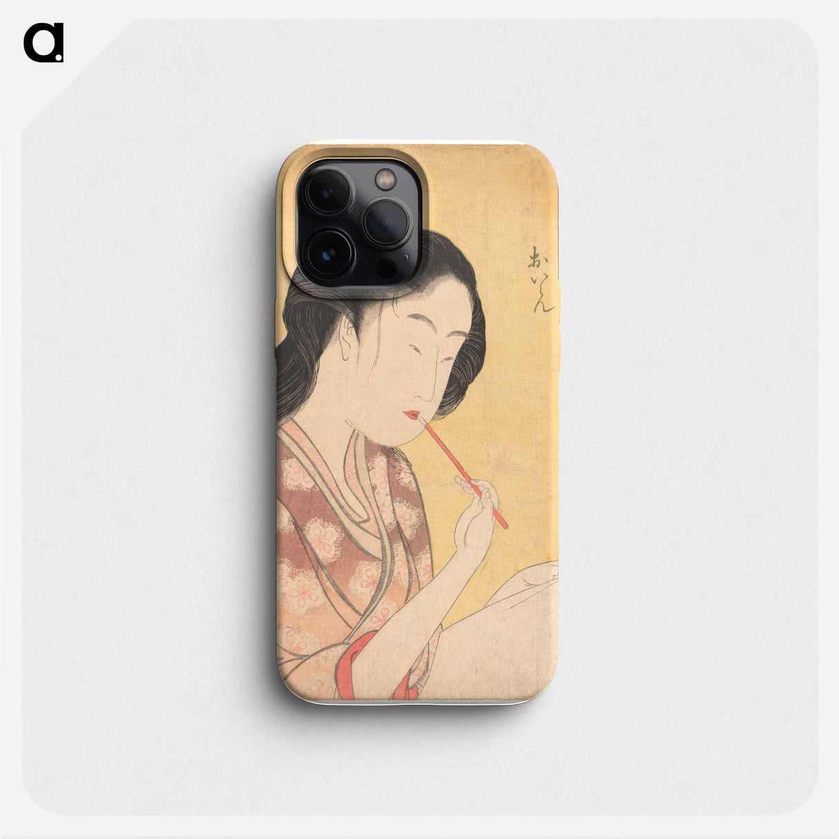 High-Ranking Courtesan - 喜多川 歌麿 Phone Case.