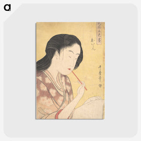 1-22_Kitagawa-Utamaro_postcard