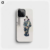 Actor in the No Play Tomonaga - 月岡 工業 Phone Case.