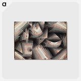 アートポストカード-Crystal Gradation
 - バーゼル美術館 Postcard.