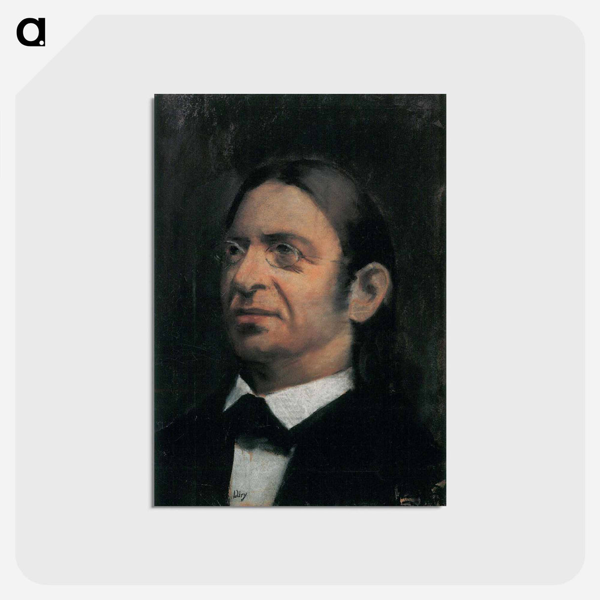 アートポストカード-Abraham Geiger - レッサー ユリィ Postcard.