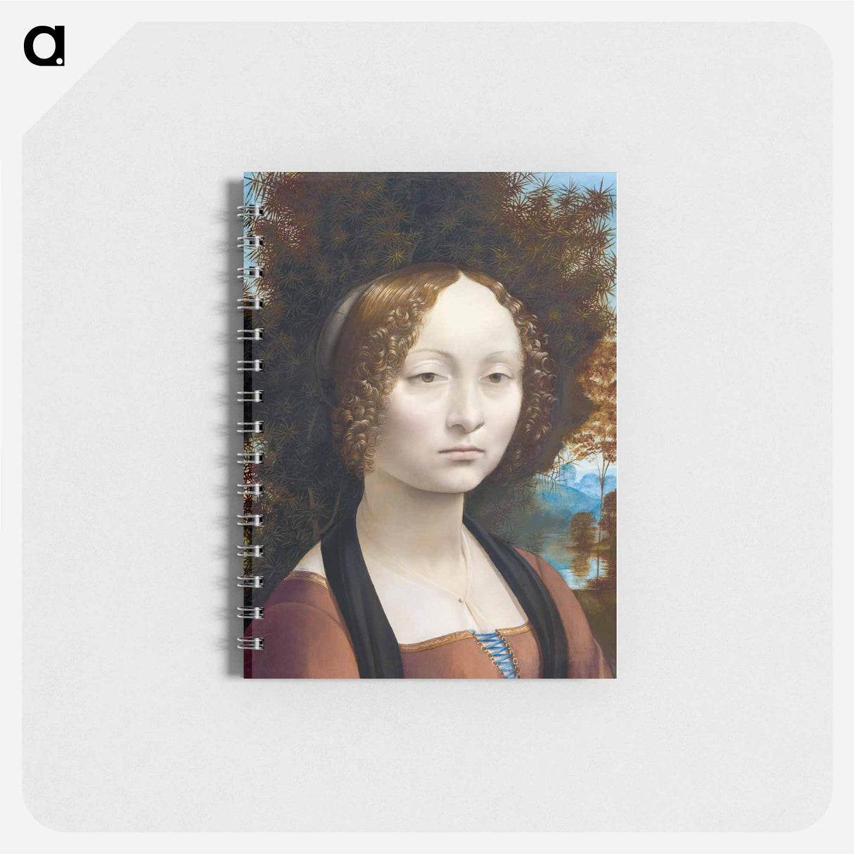 Ginevra de' Benci - レオナルド ダ ヴィンチ Memo.