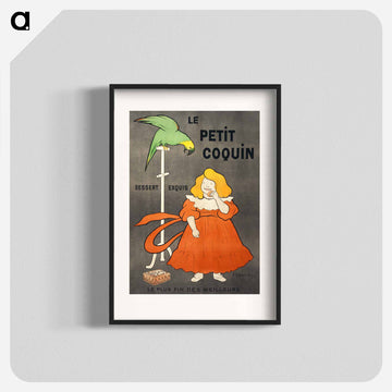 The little coquin, an exquisite dessert - Leonetto Cappiello Poster.