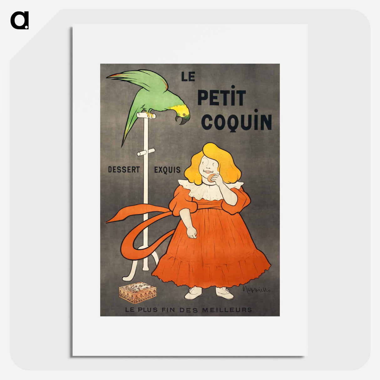 Le petit coquin, dessert exquis - レオネット カピエッロ Poster.