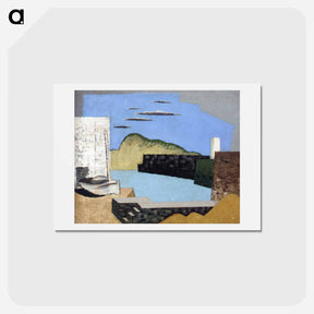 アートポストカード-Kerity Landscape - ルイ マルクーシ Postcard.