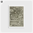 アートポストカード-Hautaan laskeminen
 - ルーカス クラナッハ Postcard.