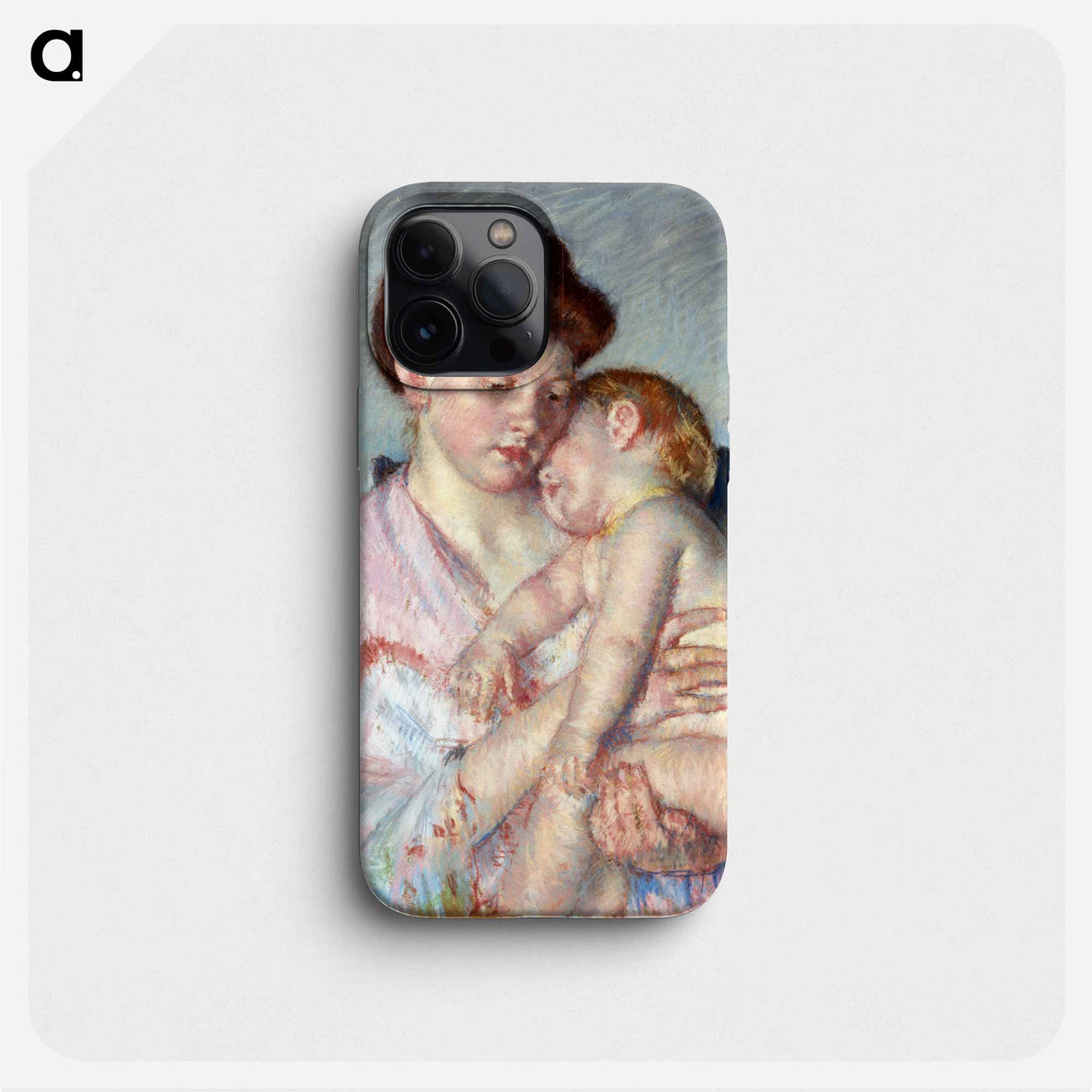 Sleepy Baby - Mary Cassatt Phone Case.