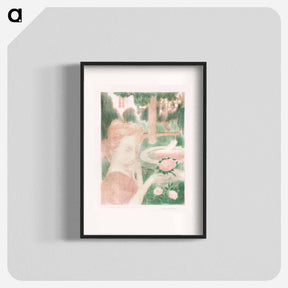 アートポスター-The Morning Bouquet, Tears - モーリス ドニ Poster.