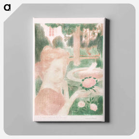 アートパネル-The Morning Bouquet, Tears - モーリス ドニ Canvas.