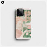 The Morning Bouquet, Tears - Maurice Denis Phone Case.
