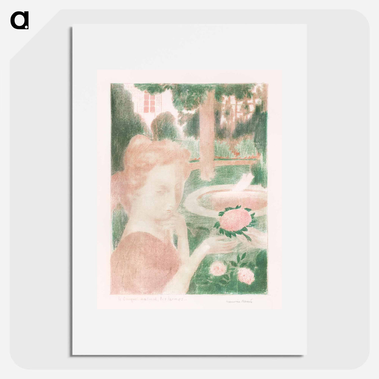 The Morning Bouquet, Tears - Maurice Denis Poster.