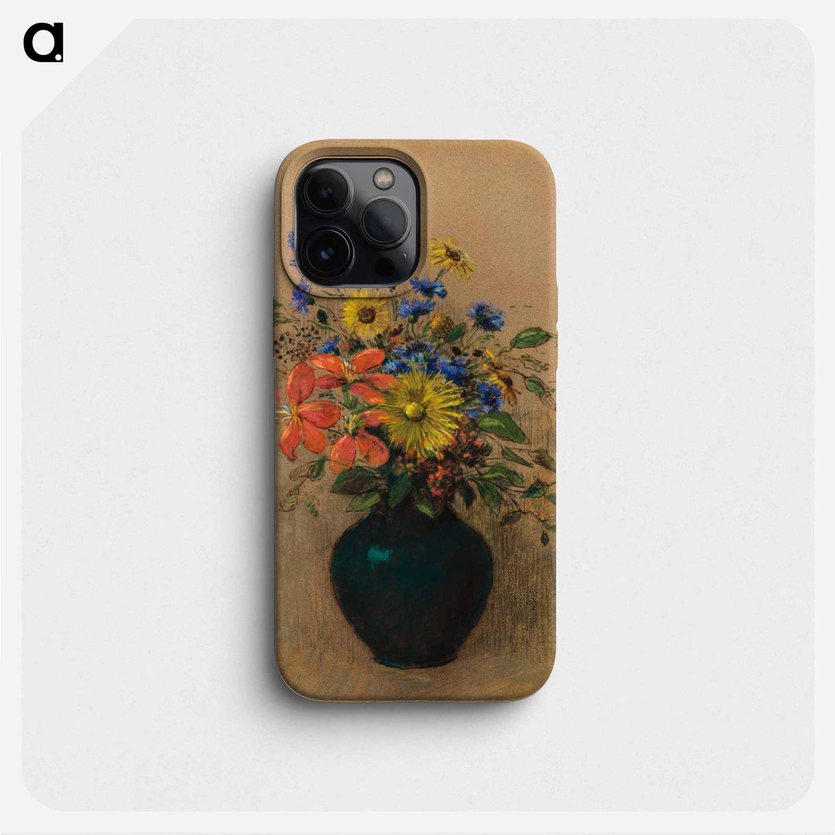 Wildflowers - オディロン ルドン Phone Case.