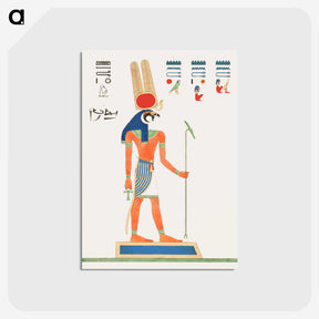 1-22_Pantheon-Egyptien_postcard