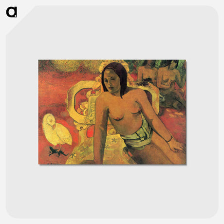 アートポストカード-Vairumati - ポール ゴーギャン Postcard.