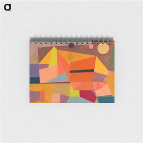 アートメモ帳-Heitere Gebirgslandschaft (Joyful Mountain Landscape)
 - パウル クレー Memo.