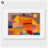 Heitere Gebirgslandschaft (Joyful Mountain Landscape)
 - パウル クレー Poster.