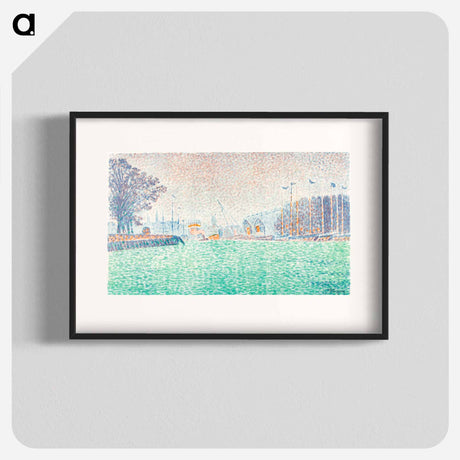 アートポスター-At Flushing - ポール シニャック Poster.