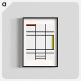 Composition in White, Red, and Yellow - Piet Mondrian Poster.