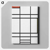 Composition in White, Red, and Yellow - Piet Mondrian Canvas.