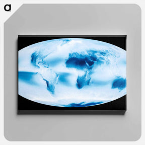 アートパネル-Composite Cloud Cover of Earth
 - 地球 Canvas.
