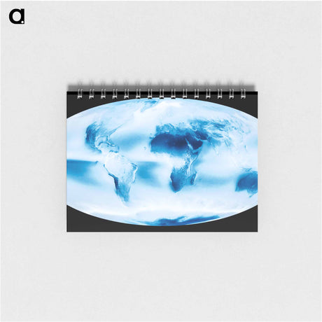 アートメモ帳-Composite Cloud Cover of Earth
 - 地球 Memo.