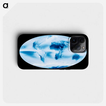 Composite Cloud Cover of Earth
 - 地球 Phone Case.