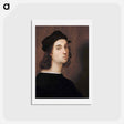 アートポストカード-Raphael's Self-portrait - ラファエロ サンティ Postcard.