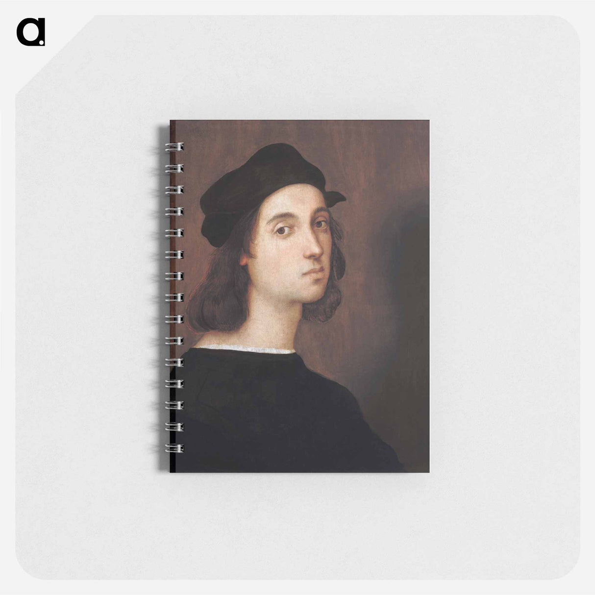 Raphael's Self-portrait - ラファエロ サンティ Memo.