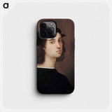 Raphael's Self-portrait - ラファエロ サンティ Phone Case.