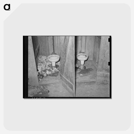 アートポストカード-Privies, Mexican Corral
 - ラッセル リー Postcard.