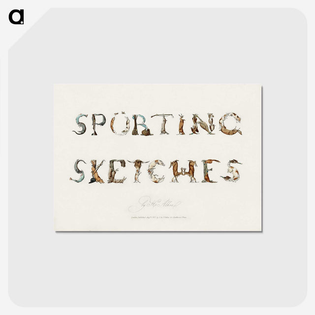 1-22_Sporting-Sketches_postcard