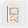 アートメモ帳-French Rose and Apple from Mira Calligraphiae Monumenta
 - 書道のお手本 Memo.