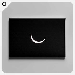 アートパネル-Space Coast Eclipse
 - ムーン Canvas.