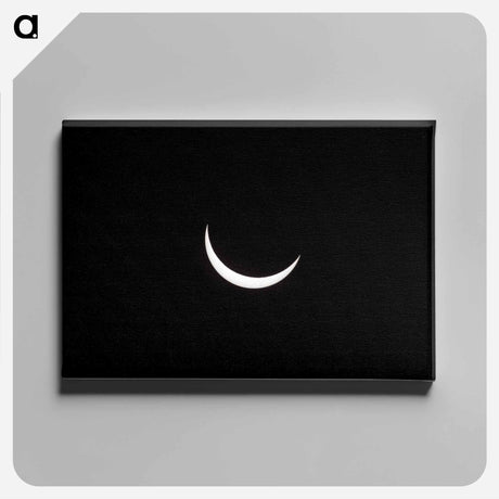 アートパネル-Space Coast Eclipse
 - ムーン Canvas.