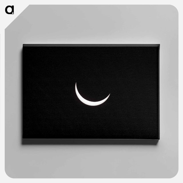 アートパネル-Space Coast Eclipse
 - ムーン Canvas.