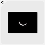 アートポストカード-Space Coast Eclipse
 - ムーン Postcard.