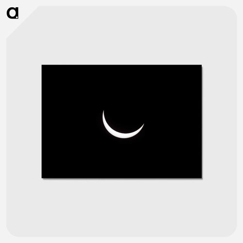 Space Coast Eclipse
 - ムーン Postcard.