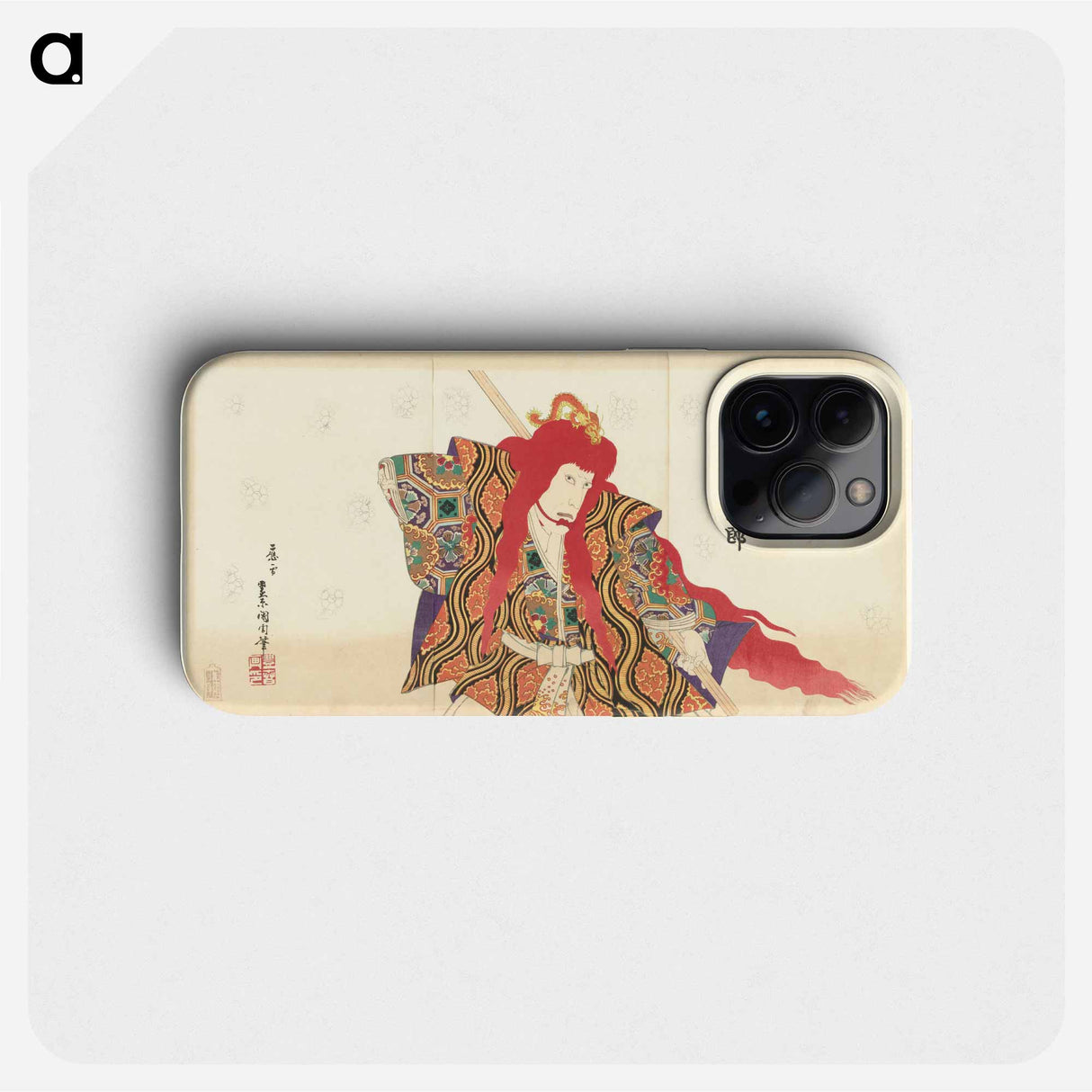 The 53rd paulownia man named Torenpoort - Toyohara Kunichika Phone Case.