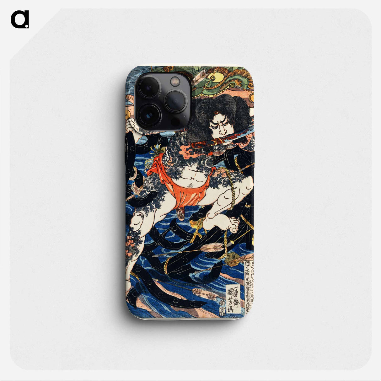Rori Hakucho Chojun - Utagawa Kuniyoshi Phone Case.