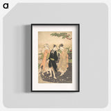 Along the Seashore at Futami
 - 歌川 豊国 Poster.