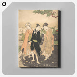 Along the Seashore at Futami
 - 歌川 豊国 Canvas.