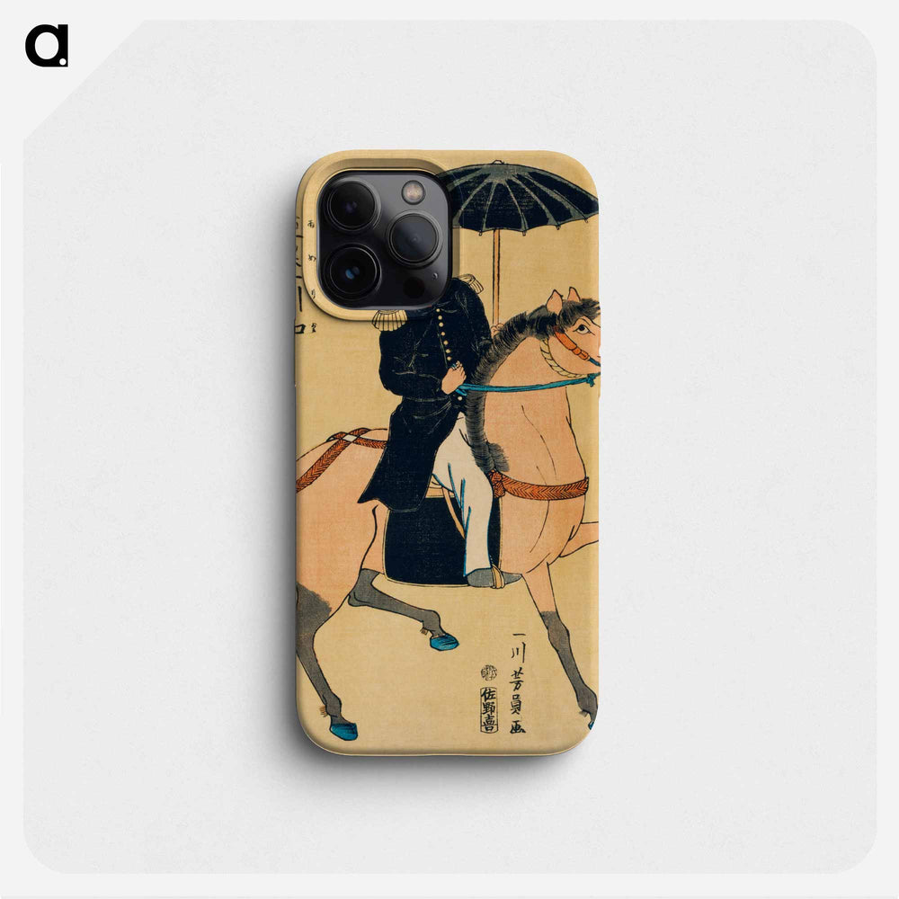 Amerika - 歌川よしかず Phone Case.