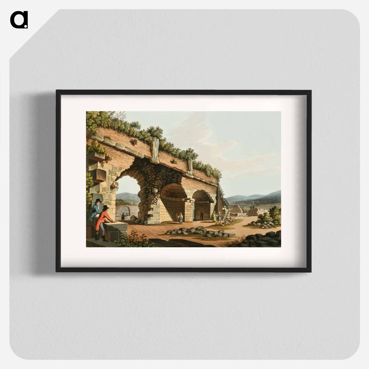Temple of Diana - View of the Ottoman Empire Poster.