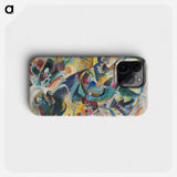 Improvisation Gorge - Wassily Kandinsky Phone Case.