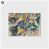 Improvisation Gorge - ワシリー カンディンスキー Postcard.